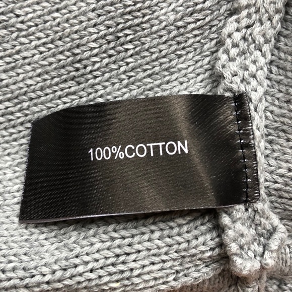 Bloch Grey Dance Shrug Cropped Cardigan Sweater - Picture 7 of 7